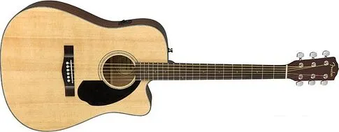 Электроакустическая гитара Fender CD-60SCE Natural