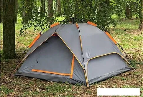 Треккинговая палатка Sundays ZC-TT035-3 (темно-серый/желтый)