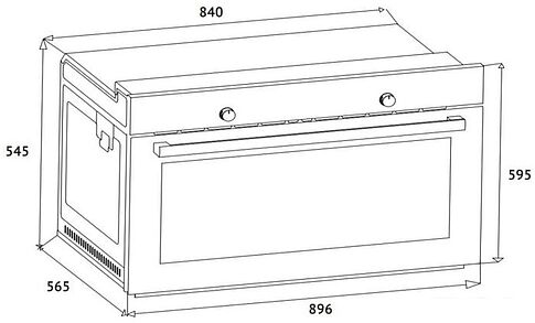 Электрический духовой шкаф Korting OKB 5189 SX
