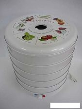 Сушилка для овощей и фруктов Спектр-Прибор Ветерок-5 (5 поддонов, белый)