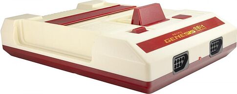 Игровая приставка Retro Genesis 8 Bit Lasergun (2 проводных геймпада, световой пистолет, 450 игр)