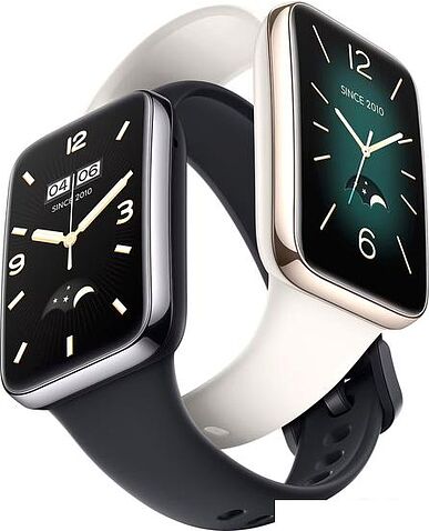 Фитнес-браслет Xiaomi Smart Band 7 Pro M2141B1 (серебристый/черный, международная версия)