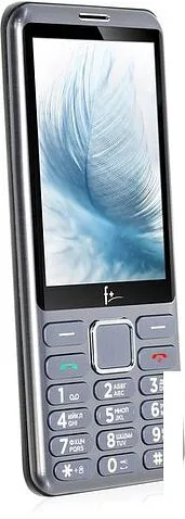Кнопочный телефон F+ S350 (светло-серый)