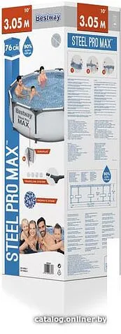 Каркасный бассейн Bestway Steel Pro 56406 (305x76)