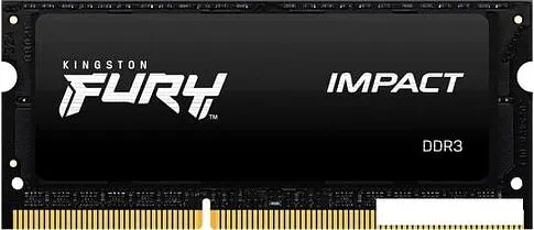 Оперативная память Kingston FURY Impact 2x8GB DDR3 SODIMM PC3-14900 KF318LS11IBK2/16