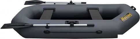 Гребная лодка Муссон S-240 (серый)