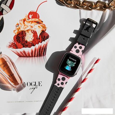 Умные часы Canyon Sandy KW-34 (розовый)