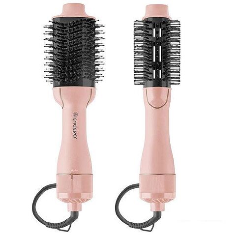 Фен-щетка Endever Aurora-498 (розовый)