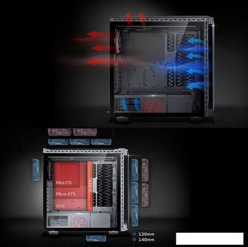 Корпус ADATA XPG Battlecruiser (белый)