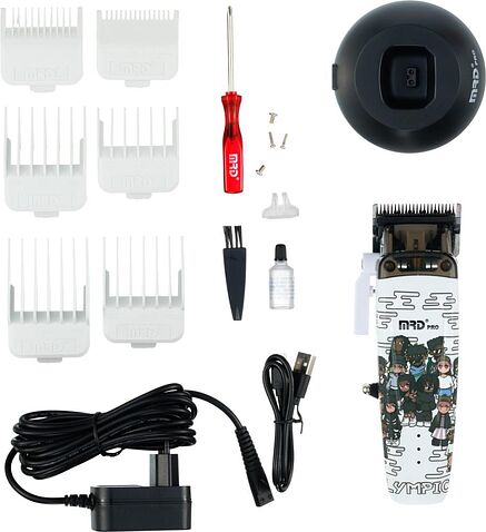 Машинка для стрижки волос MRD Pro MRD-HC-90-4 Smart Brain Olympic LE (белый)