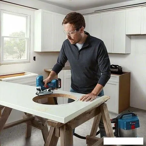 Электролобзик Bosch GST 185-LI Professional 06015B2021 (без АКБ)