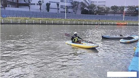 Байдарка GUETIO GT305KAY Inflatable Single Seat Fishing Kayak