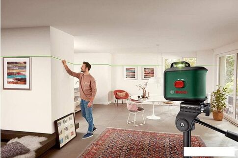 Лазерный нивелир Bosch UniversalLevel 360 Premium 0603663E01 (штатив, держатель)