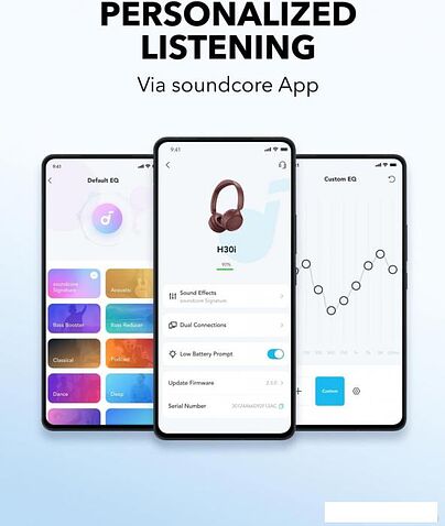 Наушники Anker Soundcore H30i (красный)