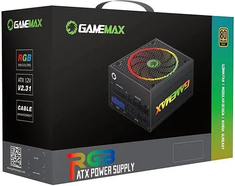 Блок питания GameMax RGB-1050
