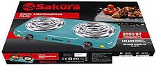 Настольная плита Sakura ПЭ-03 (бирюзовый) Настольная плита Sakura ПЭ-03 (бирюзовый)