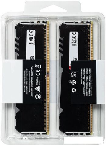 Оперативная память Kingston FURY Beast RGB 2x16ГБ DDR4 2666 МГц KF426C16BB12AK2/32