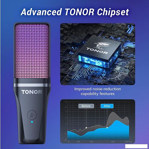 Проводной микрофон Tonor TC-777 Pro