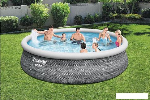Надувной бассейн Bestway Fast Set 57372 (457x107)