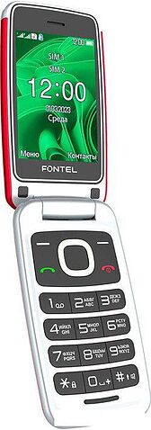 Телефон Fontel FL280 (красный/белый)