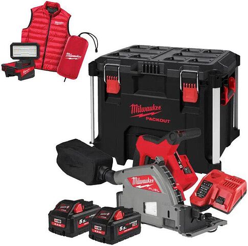 Дисковая погружная  Milwaukee M18 FPS55MC-552P 4933499456 (с 2-мя АКБ, кейс)