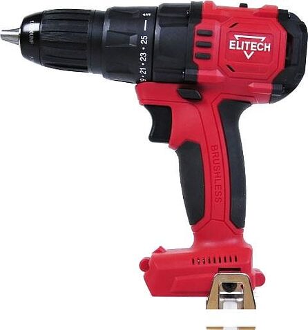 Дрель-шуруповерт ELITECH ДА 18БЛ2 (без АКБ)