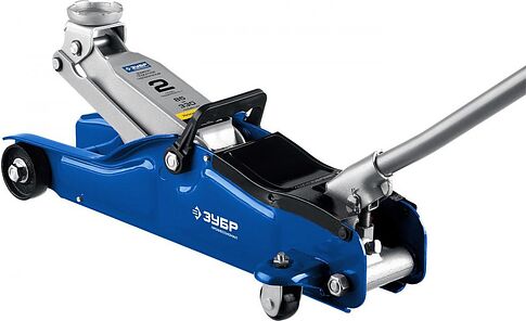 Подкатной домкрат Зубр Профи 43056-2-К 2т