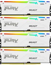 Оперативная память Kingston FURY Beast RGB 4x32ГБ DDR5 5600 МГц KF556C40BWAK4-128 Оперативная память Kingston FURY Beast RGB 4x32ГБ DDR5 5600 МГц KF556C40BWAK4-128