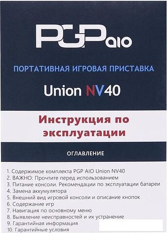 Игровая приставка PGP AIO Union NV40