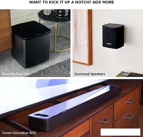 Саундбар Bose Smart Soundbar 900 (черный)