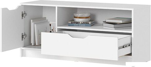Тумба Стендмебель Руна ТВ 01 под тв (белый)