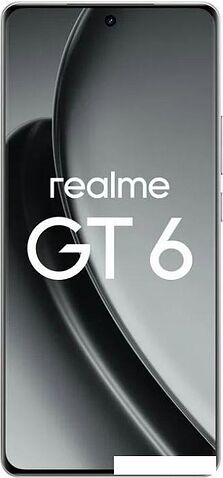 Смартфон Realme GT 6 12GB/256GB международная версия (зеркальный серебряный)