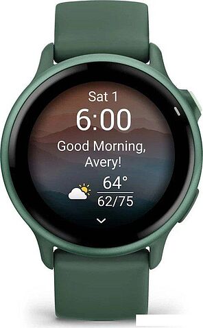 Умные часы Garmin Vivoactive 6 (зеленая яшма)