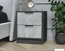 Комоды, тумбы Интерлиния Концепт КТ-ТК1-57 (бетон/антрацит)