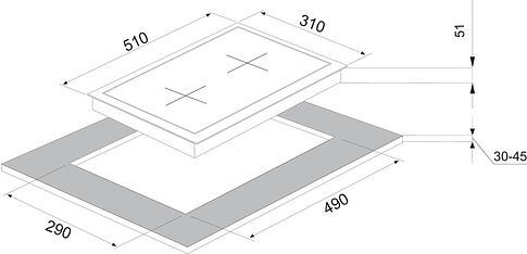 Варочная панель KUPPERSBERG FS 39 X