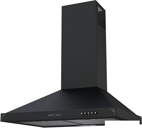 Кухонная вытяжка Krona Bella 600 PB Retro (черный)