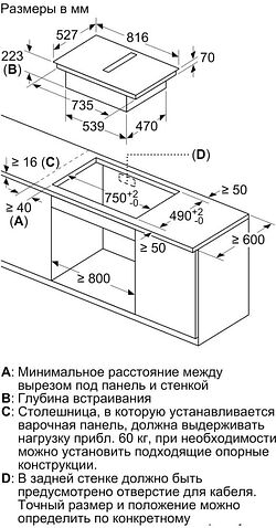 Варочная панель Bosch PXX875D67E
