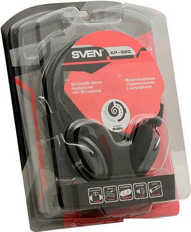 Наушники с микрофоном SVEN AP-520