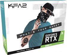 Видеокарта KFA2 GeForce RTX 3060 Ti EX LHR 1-Click OC 36ISL6MD1WTK Видеокарта KFA2 GeForce RTX 3060 Ti EX LHR 1-Click OC 36ISL6MD1WTK