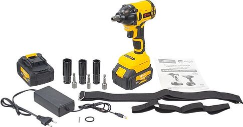 Гайковерт Edon Protech AW-21/300BL (с 2-мя АКБ, кейс)