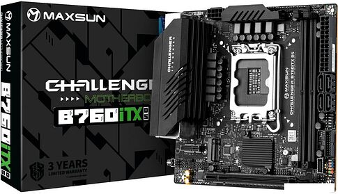 Материнская плата Maxsun Challenger B760ITX D5