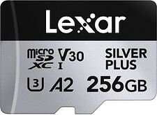 Карта памяти Lexar Professional SILVER PLUS microSDXC LMSSIPL256G-BNANG 256GB Карта памяти Lexar Professional SILVER PLUS microSDXC LMSSIPL256G-BNANG 256GB