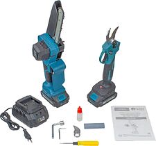 Edon ANS-20/6BL + APS-20BL (цепная пила, секатор, 2 АКБ, кейс) Edon ANS-20/6BL + APS-20BL (цепная пила, секатор, 2 АКБ, кейс)