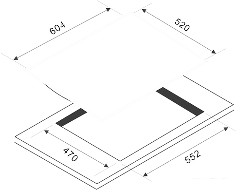 Варочная панель Zigmund & Shtain MN 84.61 S