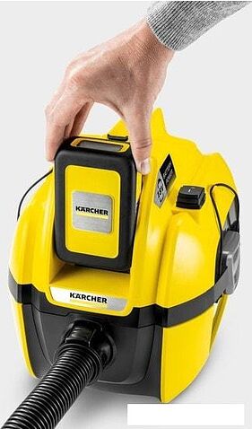 Пылесос Karcher WD 1 Compact Battery 1.198-301.0