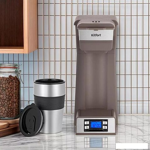 Капельная кофеварка Kitfort KT-7307