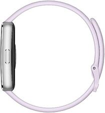Фитнес-браслет Huawei Band 11 (серебристый алюминиевый корпус, с сиреневым силиконовым ремешком, международная версия)
