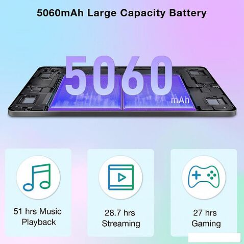 Планшет Doogee T20mini 4GB/128GB LTE (черный)