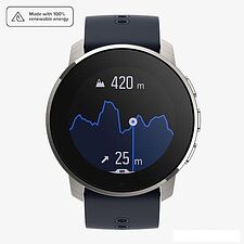 Умные часы Suunto 9 Peak Titanium (синий гранит)