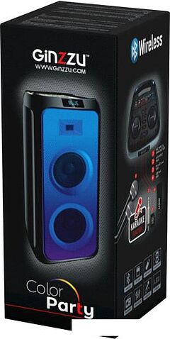 Колонка для вечеринок Ginzzu GM-215